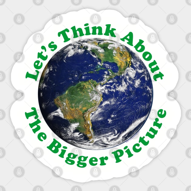 Bigger Picture Sticker by BeAwesomeApparel